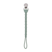 Load image into Gallery viewer, Sweetie Strap™ Silicone One-Piece Pacifier Clips: Buttercream