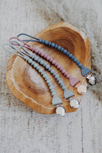 Load image into Gallery viewer, Sweetie Strap™ Silicone One-Piece Pacifier Clips: Buttercream