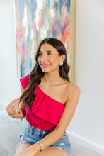 Load image into Gallery viewer, Iridescent Flower Hoops: Iridescent / Rectangle