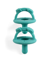 Load image into Gallery viewer, Sweetie Soother™ Pacifier Sets (2-pack): Toast + Buttercream Braids