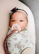 Load image into Gallery viewer, Sweetie Strap™ Silicone One-Piece Pacifier Clips: Buttercream