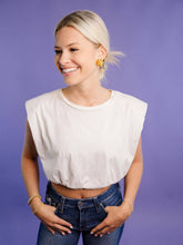 Load image into Gallery viewer, Iridescent Flower Hoops: Iridescent / Rectangle