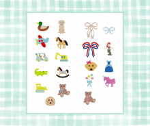 Load image into Gallery viewer, Blue Gingham Bubble