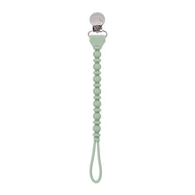 Load image into Gallery viewer, Sweetie Strap™ Silicone One-Piece Pacifier Clips: Buttercream