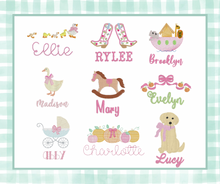 Load image into Gallery viewer, Pink Stripe Charlotte Romper