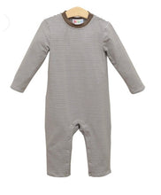 Load image into Gallery viewer, Khaki Boys Romper