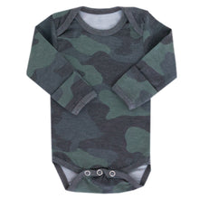 Load image into Gallery viewer, Copper Pearl - Hunter (Camo) Long Sleeve Bodysuit
