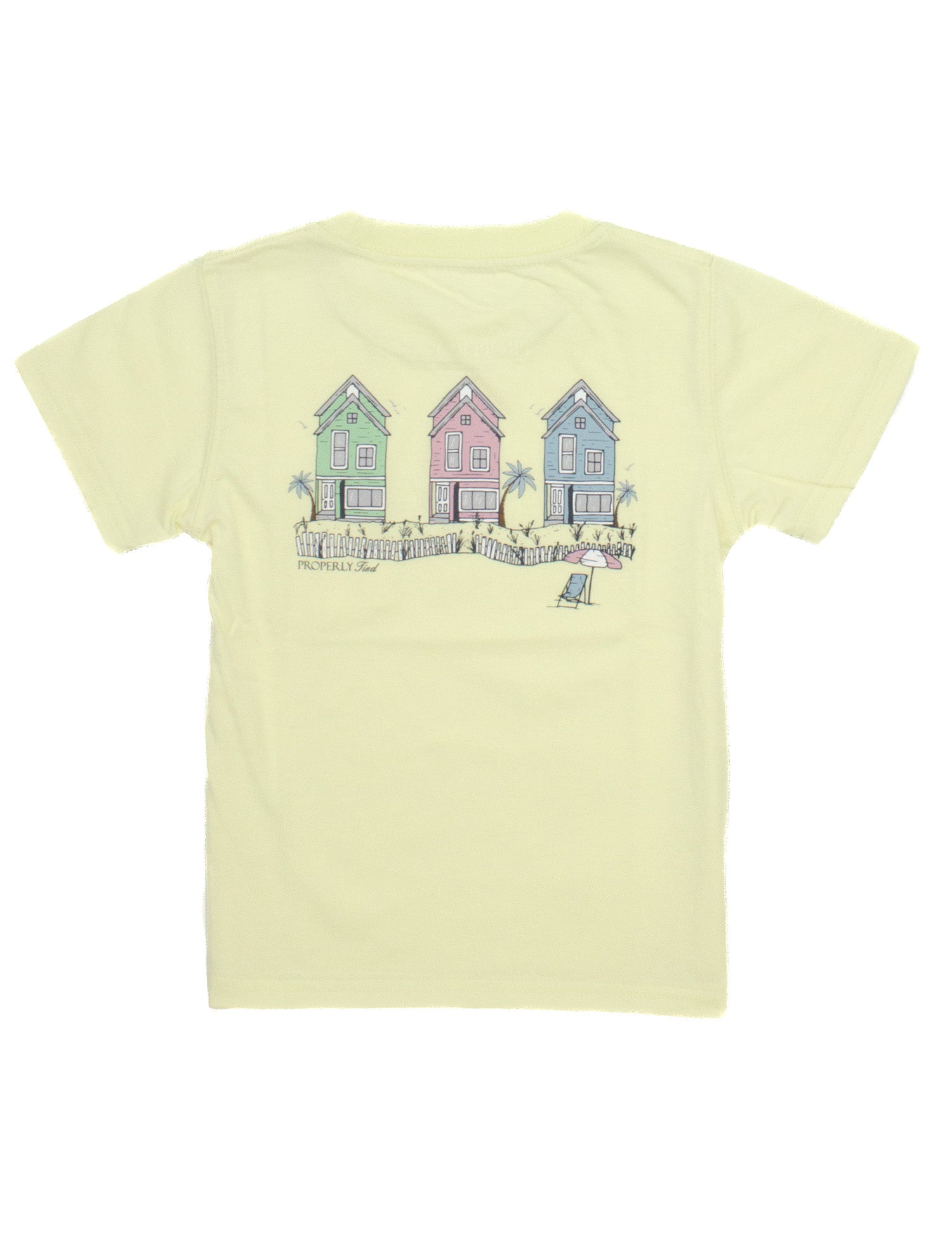 Beach Comber T-Shirt - Light Yellow – LAMSON