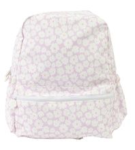 Load image into Gallery viewer, Apple of My Isla The Backpack Large Lavender Daisies
