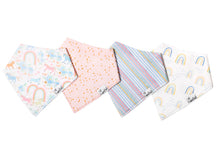 Load image into Gallery viewer, Copper Pearl - Whimsy Baby Bandana Bib Set (4-pack)
