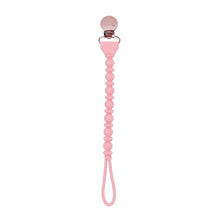 Load image into Gallery viewer, Sweetie Strap™ Silicone One-Piece Pacifier Clips: Buttercream