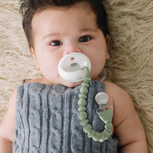 Load image into Gallery viewer, Sweetie Strap™ Silicone One-Piece Pacifier Clips: Buttercream