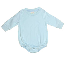 Load image into Gallery viewer, Unisex Long Sleeve Knit Bubble: Baby Blue / 3m