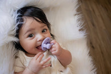 Load image into Gallery viewer, Sweetie Soother™ Pacifier Sets (2-pack): Toast + Buttercream Braids