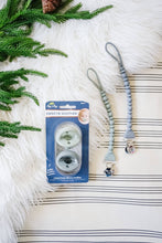 Load image into Gallery viewer, Sweetie Strap™ Silicone One-Piece Pacifier Clips: Buttercream
