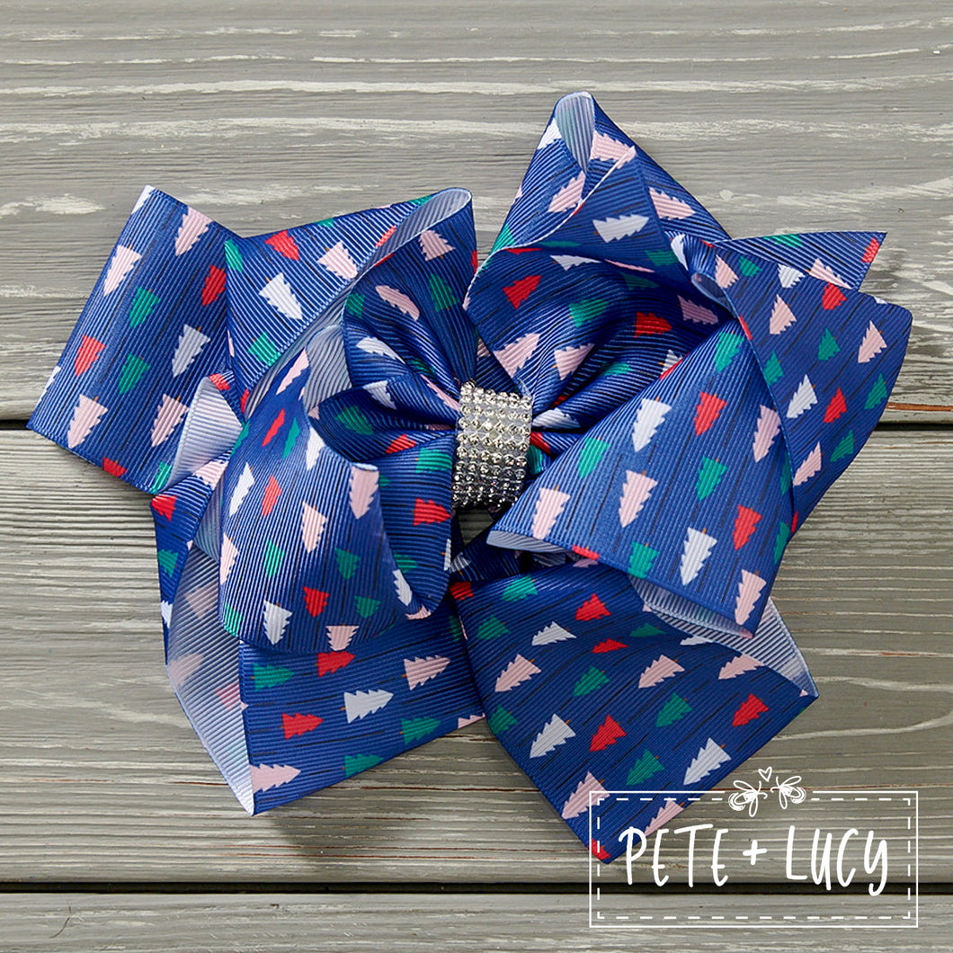 DOORBUSTER- Plaid Christmas - Deluxe Bow