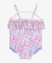 Load image into Gallery viewer, Sparkle Shimmer Single Ruffle One Piece

