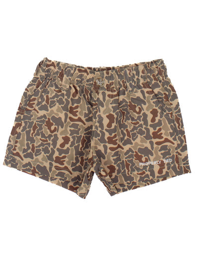 Properly Tied - Mallard Shorts - Vintage Camo