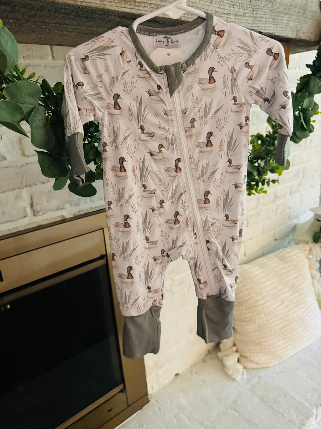 Premium Mallard Bamboo Romper