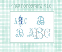 Load image into Gallery viewer, Fancy Monogram
