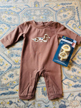 Load image into Gallery viewer, Camo Duck Appliqué Romper
