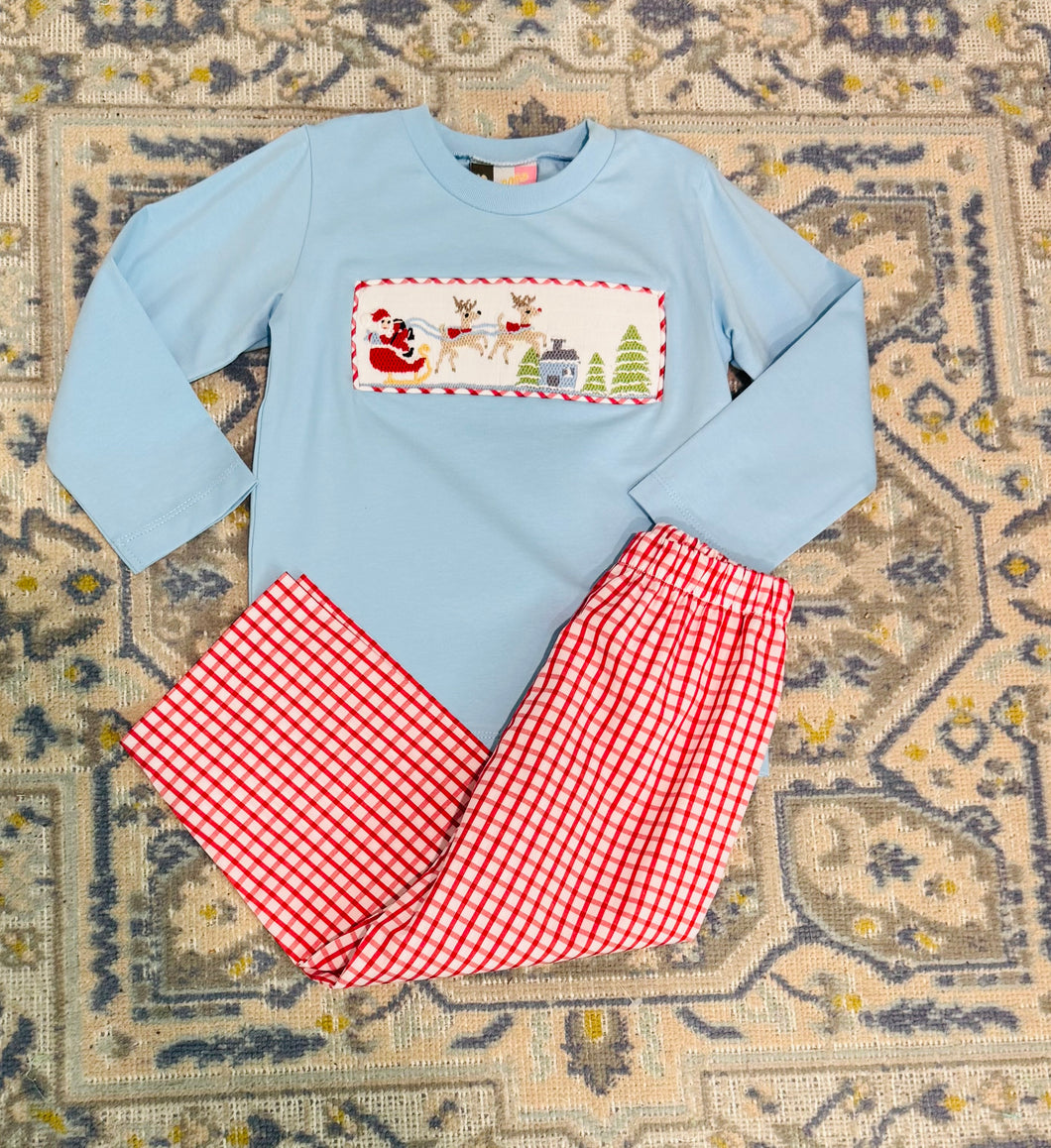 Santa’s Coming Boy Pant Set