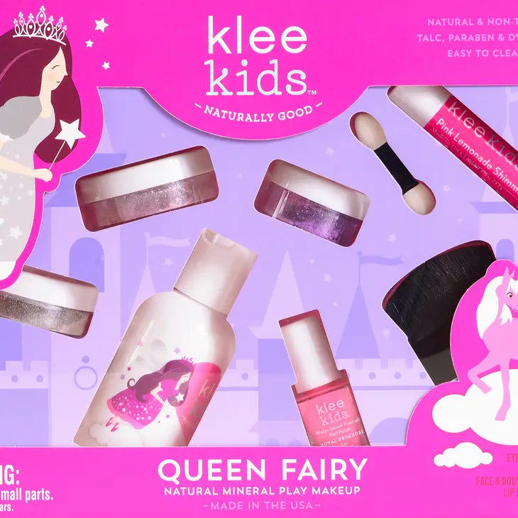 Queen Fairy--Klee Kids Natural Play Makeup 6-PC Kit