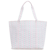 Load image into Gallery viewer, (Copy) Jumbo Tote- X- Large Tote Ribbon Floral Blue
