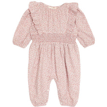 Load image into Gallery viewer, Pink Dashing Leopard Rayon Romper Mabel and Honey
