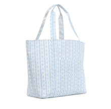 Load image into Gallery viewer, (Copy) Jumbo Tote- X- Large Tote Ribbon Floral Blue
