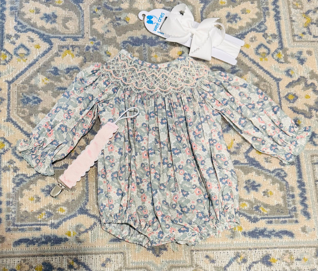 Garden Tales Smocked Geo Bubble