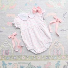 Load image into Gallery viewer, Pink Trellis Bow Charlotte Bubble
