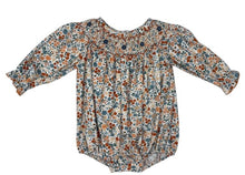 Load image into Gallery viewer, Autumn Blooms Geo Long Sleeve Bubble
