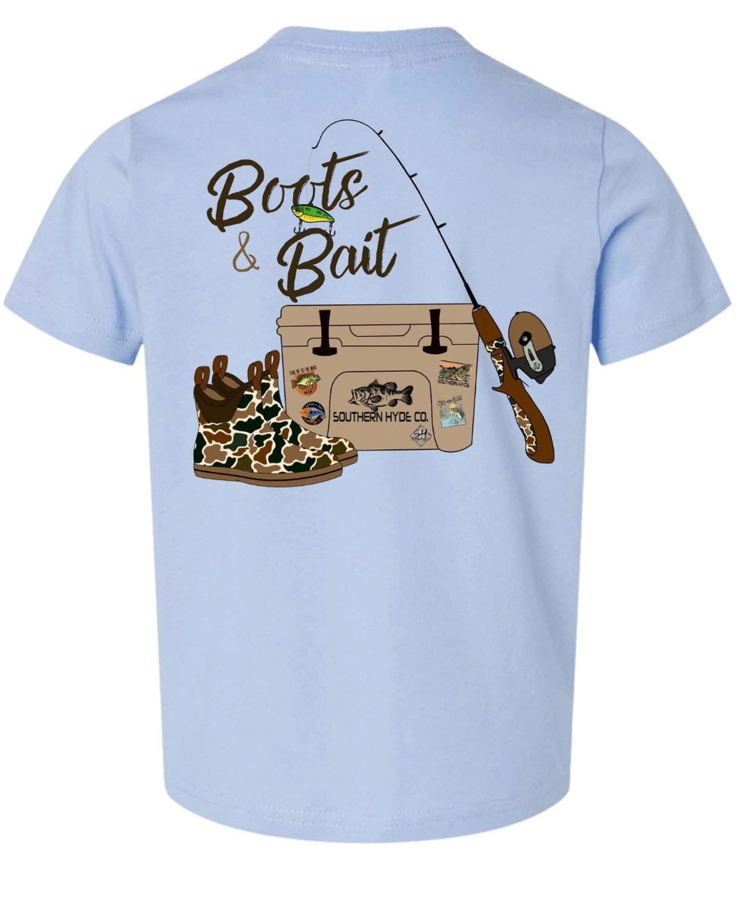 Boots and Bait Tee