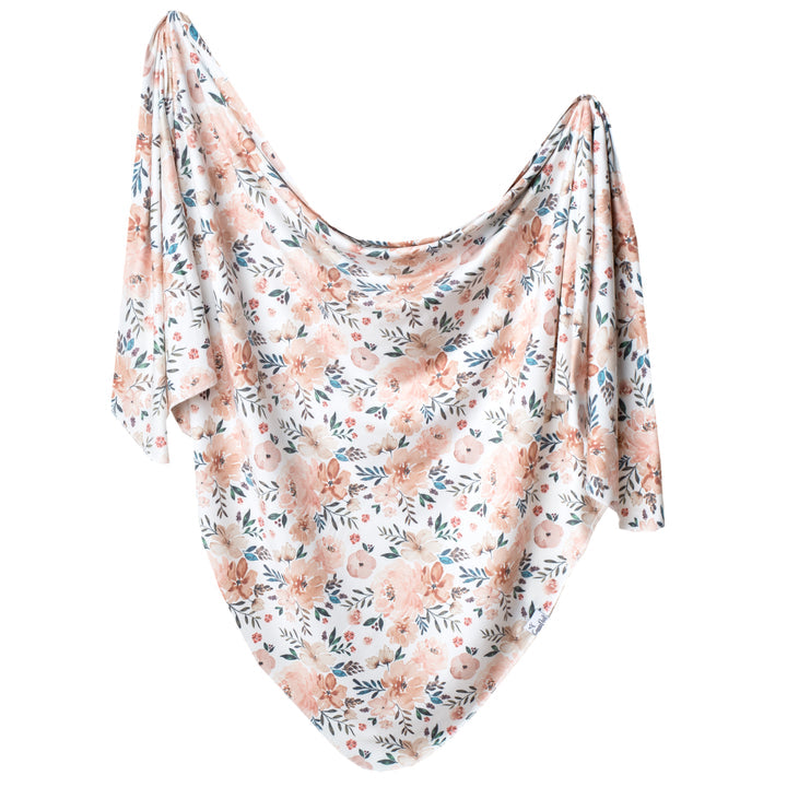 Copper Pearl - Autumn Knit Blanket or Swaddle