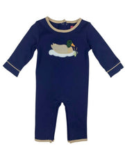 Load image into Gallery viewer, Mallard Duck Appliqué Romper
