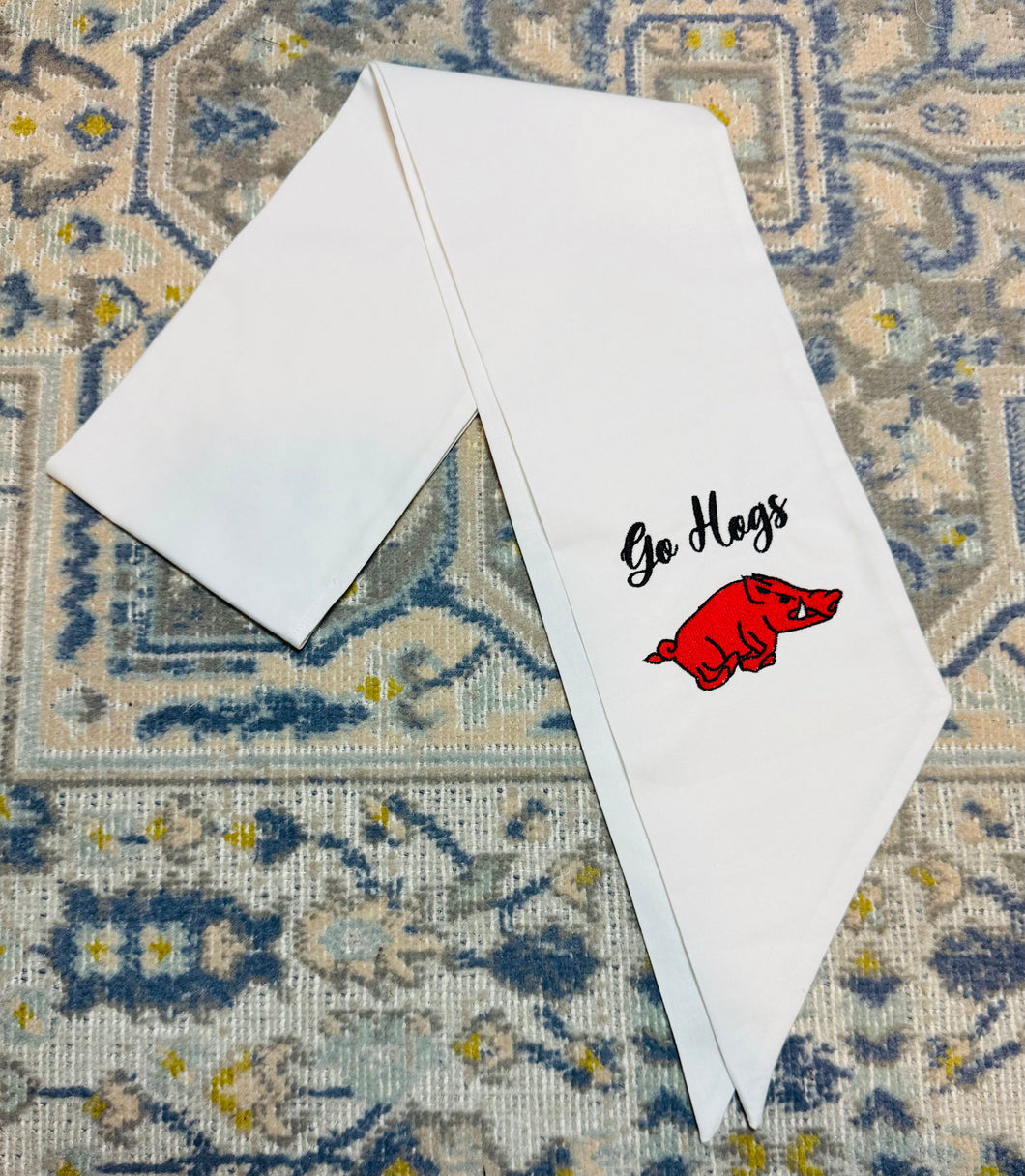 Hogs Wreath Sash