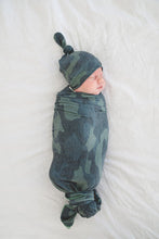 Load image into Gallery viewer, Copper Pearl - Hunter (Camo) Knit Blanket or Swaddle
