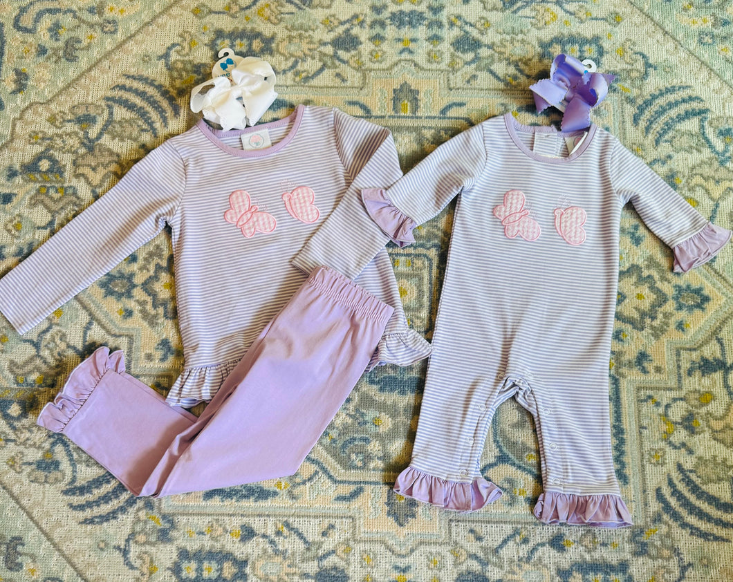 Butterfly Pant Set