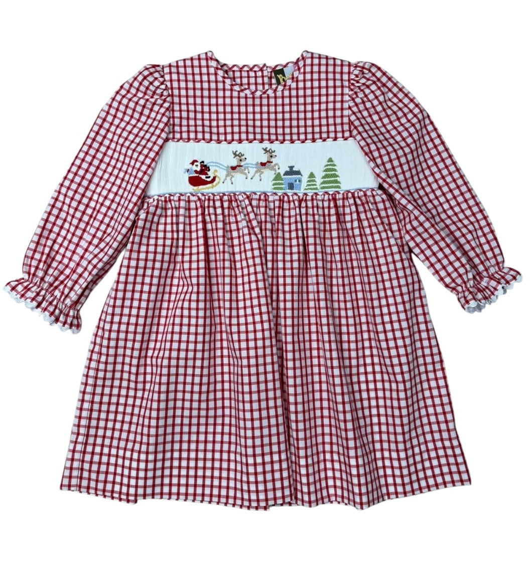 Santa’s Coming Long Sleeve Dress