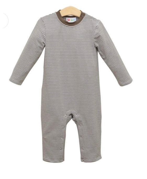 Khaki Boys Romper