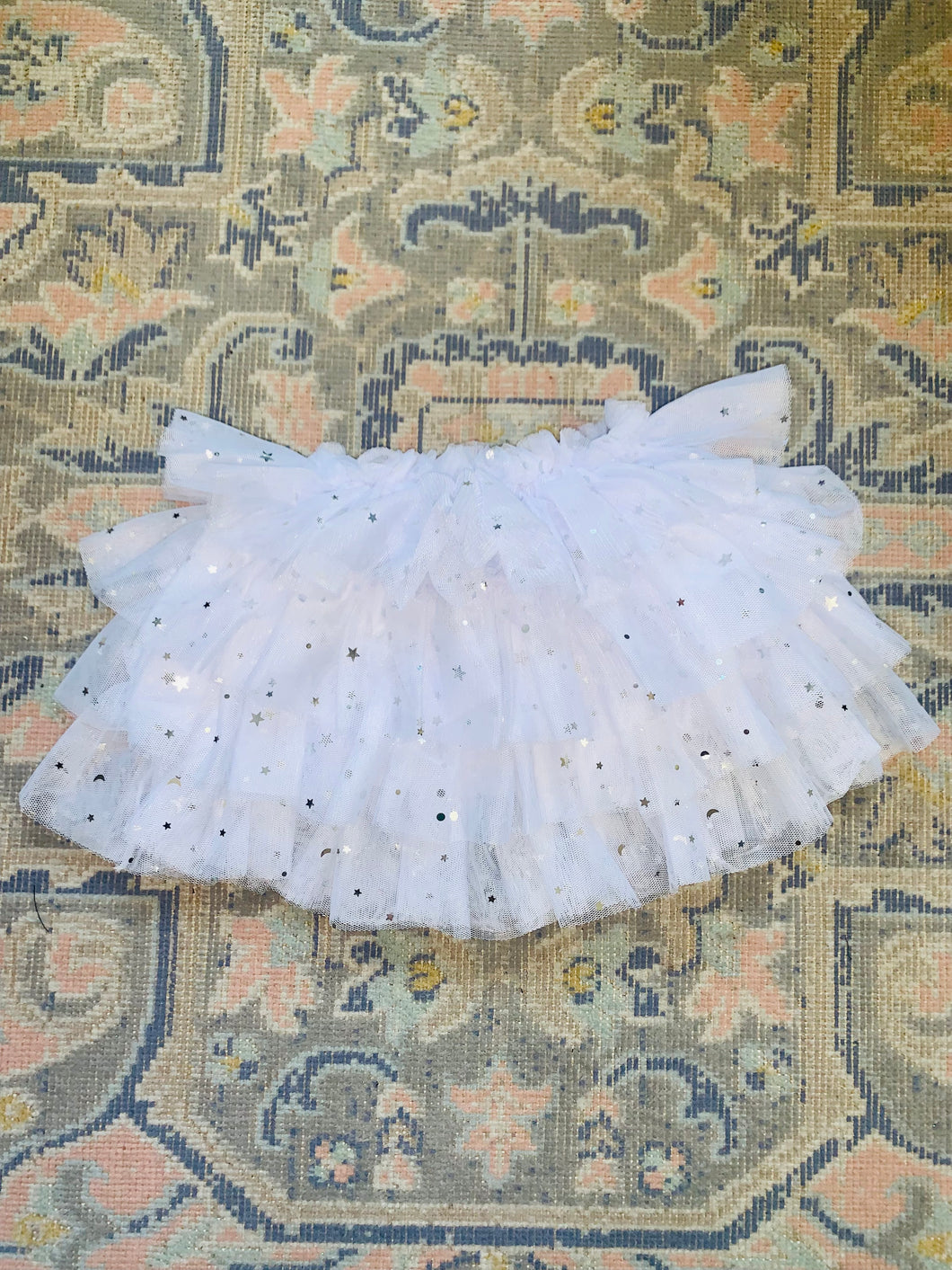 White Tulle Star Skirt