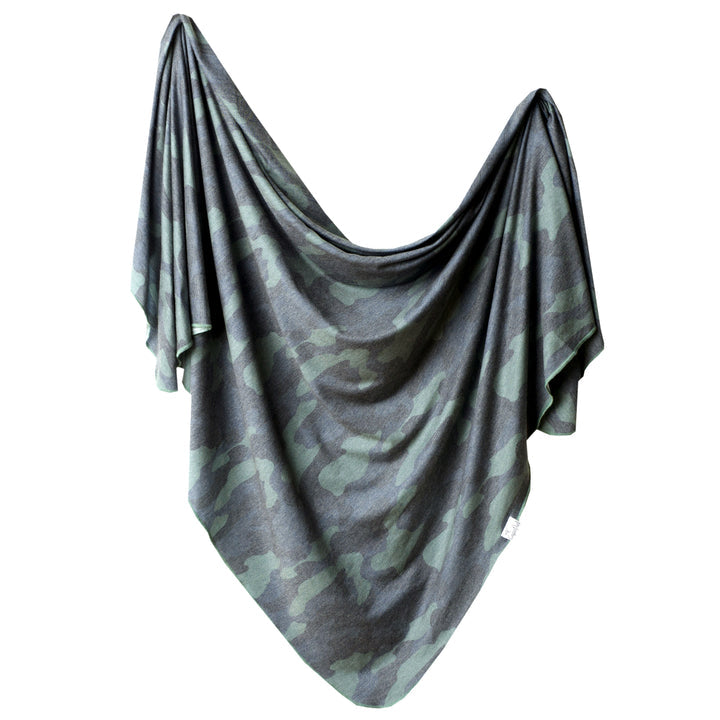 Copper Pearl - Hunter (Camo) Knit Blanket or Swaddle