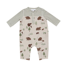 Load image into Gallery viewer, Sweet Brown Bears Romper
