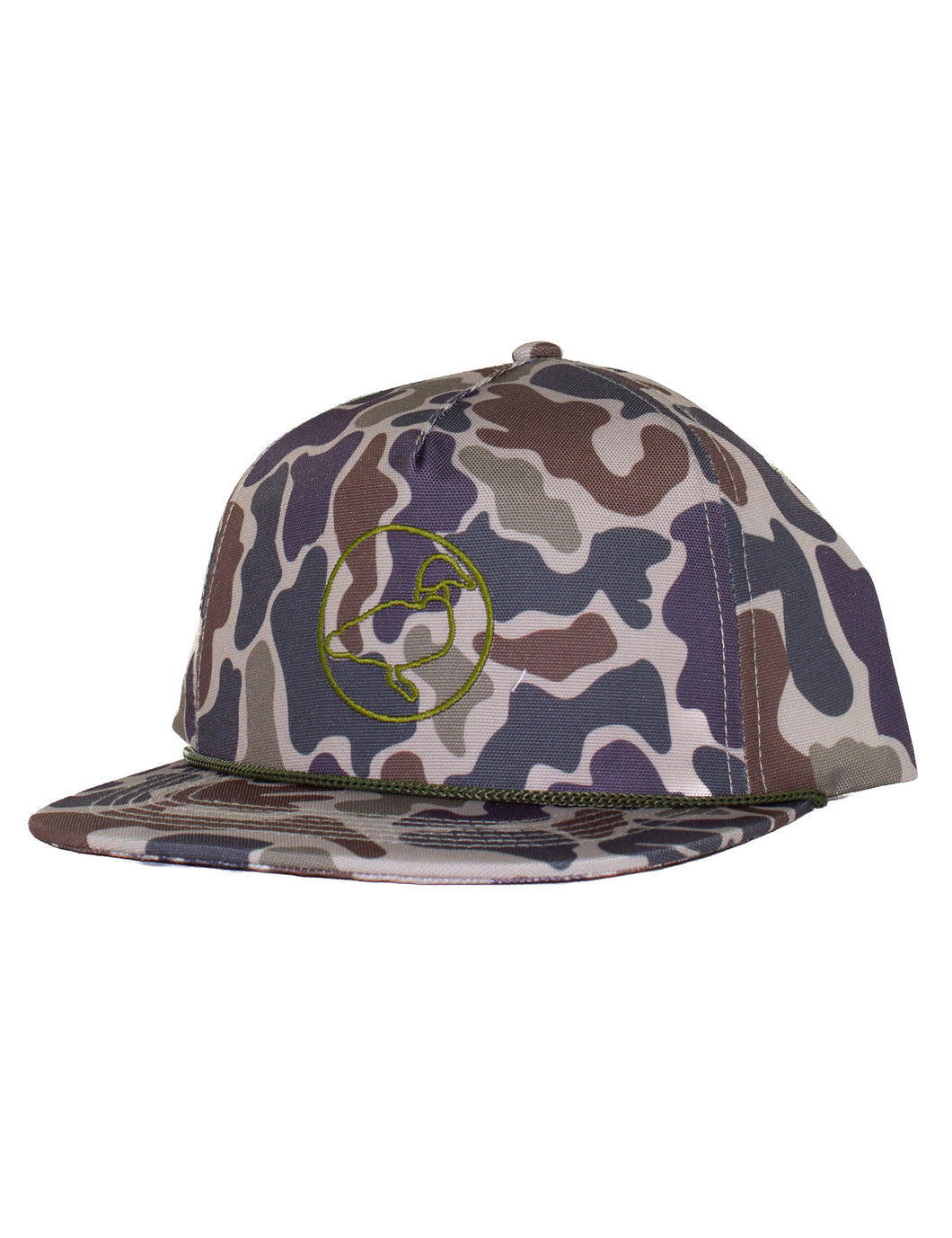 Properly Tied- Boys Rope Hat Vintage Camo