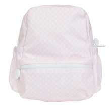 Load image into Gallery viewer, Apple of My Isla The Backpack Small Pink Gingham

