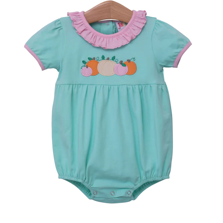 Pastel Pumpkin Ruffle Bubble