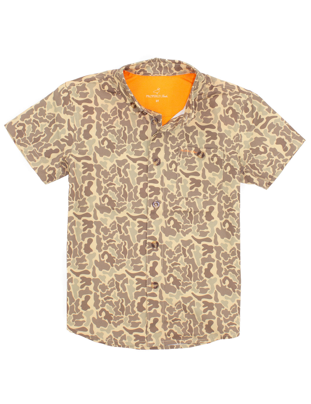 Properly Tied- Sportsman Field Shirt- Vintage Camo