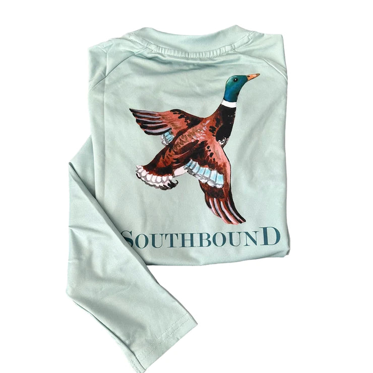 Southbound Long Sleeve Duck Performance Tee