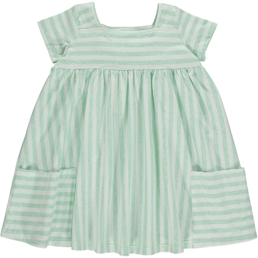 Green and Ivory Rylie Dress